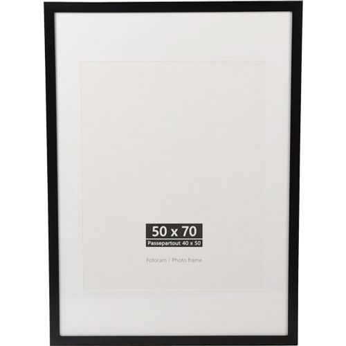 Fotoram 50x70cm Svart